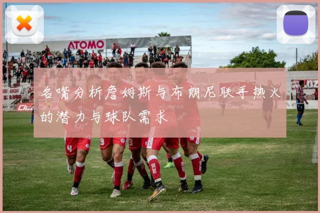 名嘴分析詹姆斯与布朗尼联手热火的潜力与球队需求