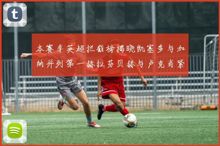 本赛季英超拦截榜揭晓凯塞多与加纳并列第一赫拉芬贝赫与卢克肖紧随其后